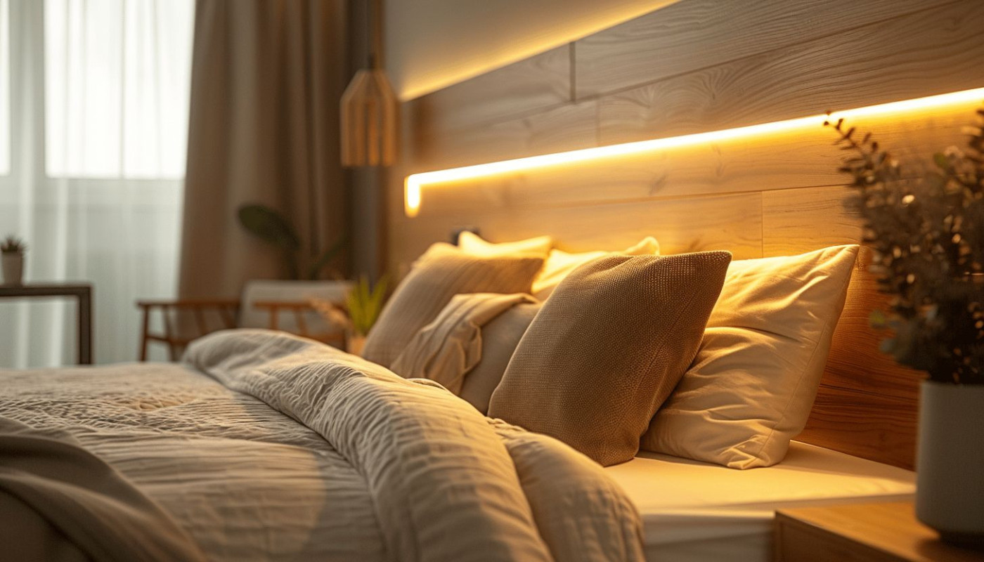 DIY : comment fabriquer une tête de lit lumineuse facilement ?