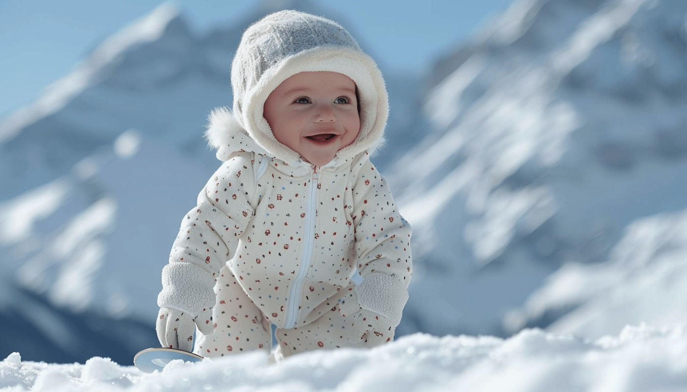 Sports d'hiver : à quel âge un bébé peut-il faire du snowboard ?